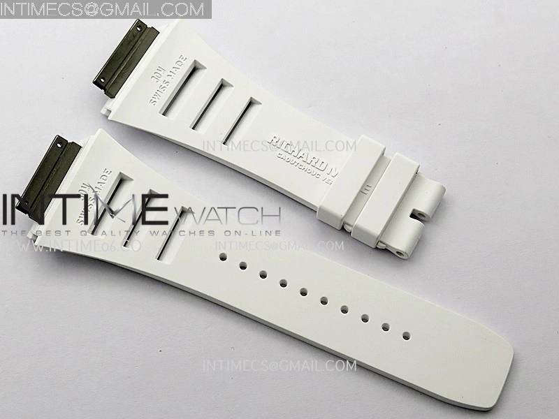 3AF 1:1 Richard Mille Rubber Straps For RM055 And RM035