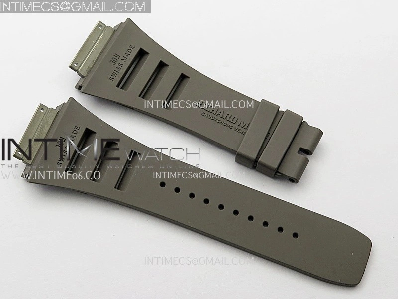 3AF 1:1 Richard Mille Rubber Straps For RM055 And RM035