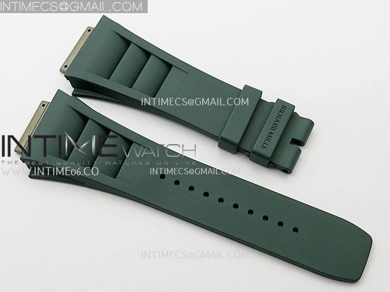 3AF 1:1 Richard Mille Rubber Straps For RM055 And RM035