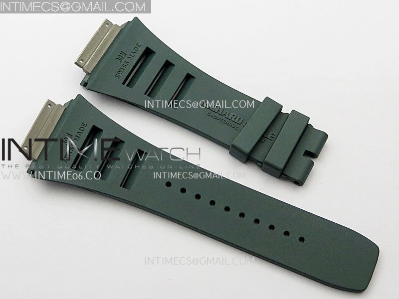 3AF 1:1 Richard Mille Rubber Straps For RM055 And RM035