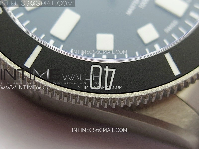 Pelagos M2543C1A 43mm Black Ceramic Ti V2 ZF 1:1 Best Edition Black Dial On Titanium Bracelet A2824
