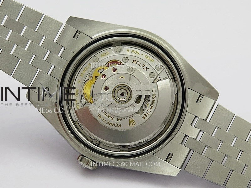 DateJust 41 126334 904L SS VF 1:1 Best Edition Gray Dial Diamond Marker On Jubilee Bracelet DD3235