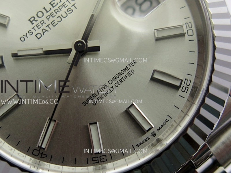 DateJust 41 126334 904L SS VF 1:1 Best Edition Silver Dial Stick Marker On Jubilee Bracelet DD3235