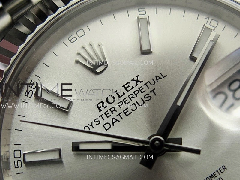 DateJust 41 126334 904L SS VF 1:1 Best Edition Silver Dial Stick Marker On Jubilee Bracelet DD3235