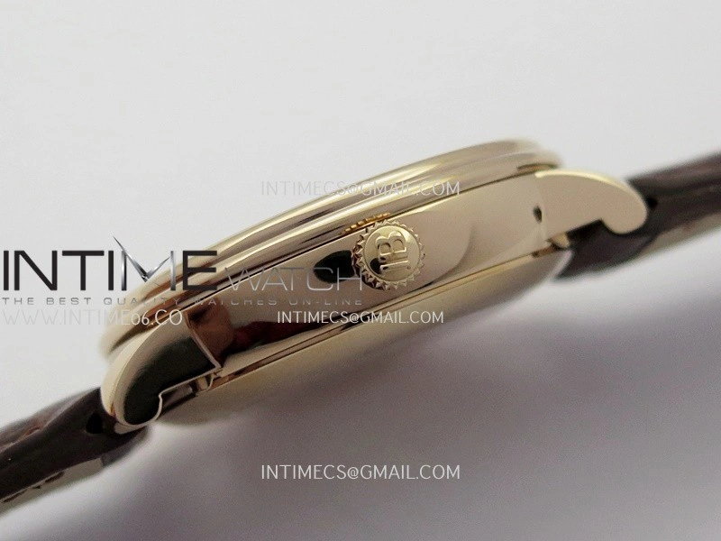 Villeret 6654 RG Complicated Function APSF 1:1 Best Edition White Dial on Leather Strap A6654