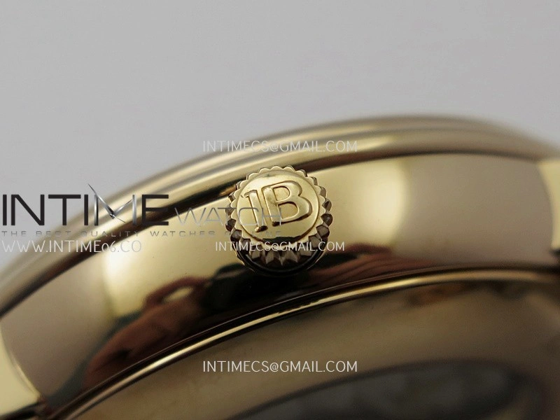 Villeret 6654 RG Complicated Function APSF 1:1 Best Edition White Dial on Leather Strap A6654