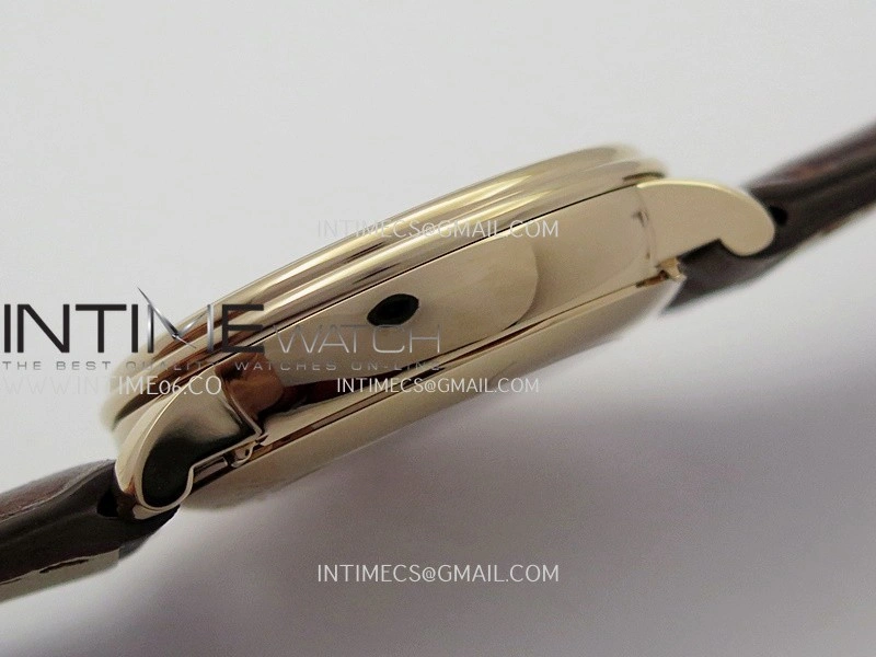Villeret 6654 RG Complicated Function APSF 1:1 Best Edition White Dial on Leather Strap A6654