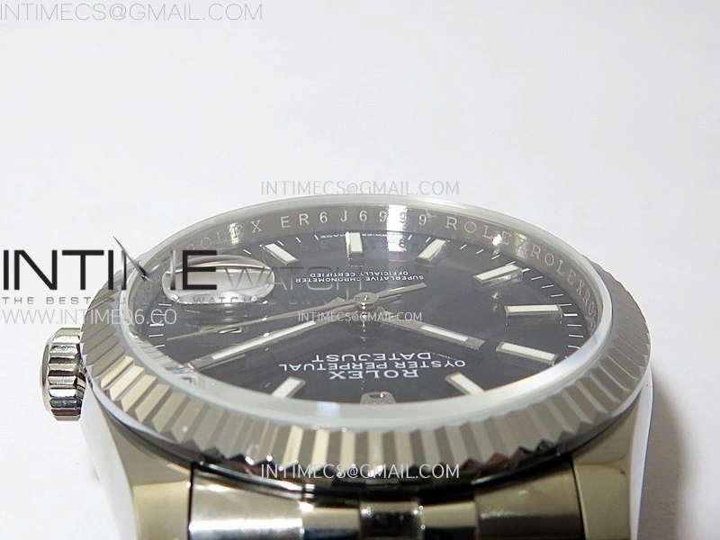 DateJust 36MM 126234 SS APSF 1:1 Best Edition Blue Dial Sticks Markers on SS Jubilee Bracelet SA3235