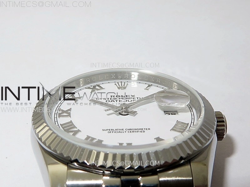 DateJust 36MM 126234 SS APSF 1:1 Best Edition White Dial Roman Markers on SS Jubilee Bracelet SA3235