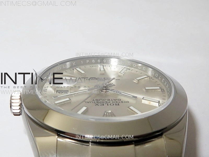DateJust 41mm 126300 904 SS AR+F V2 1:1 Best Edition Silver Dial Sticks Markers on Oyster Bracelet DD3235