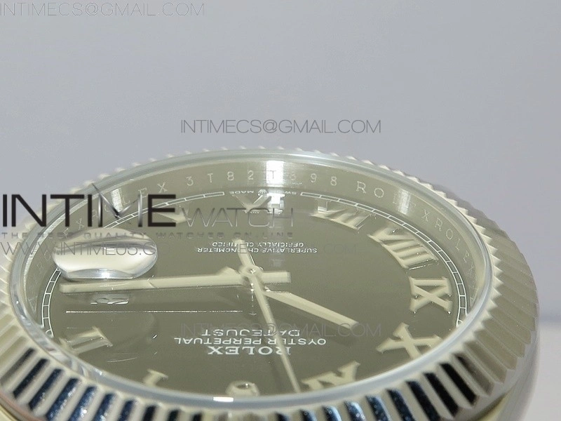 DateJust 41 126334 SS BP 1:1 Best Edition New Version Black Roman Markers Dial on Jubilee Bracelet