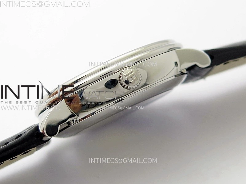 Villeret 6654 SS Complicated Function APSF 1:1 Best Edition White Dial on Leather Strap A6654