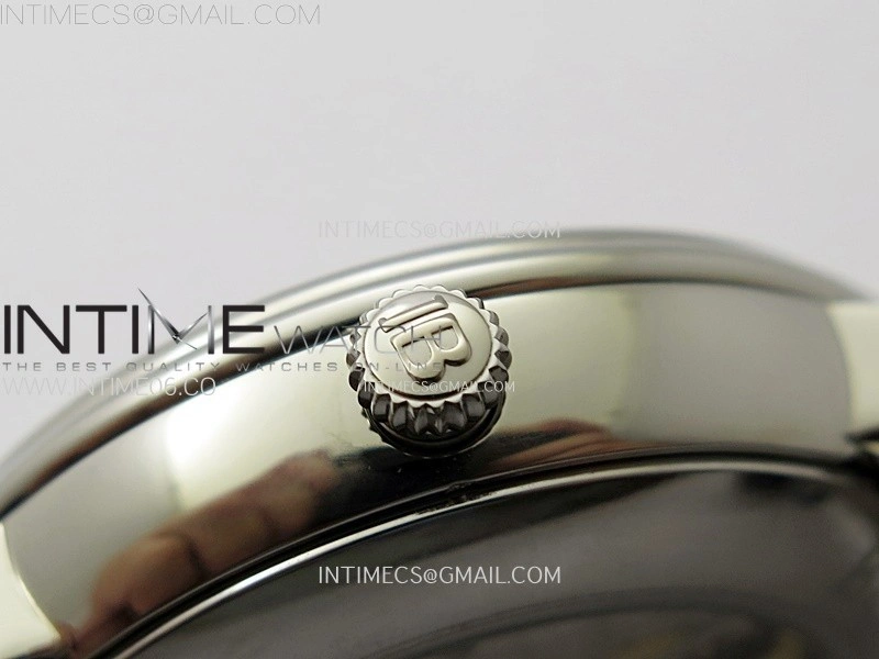 Villeret 6654 SS Complicated Function APSF 1:1 Best Edition White Dial on Leather Strap A6654