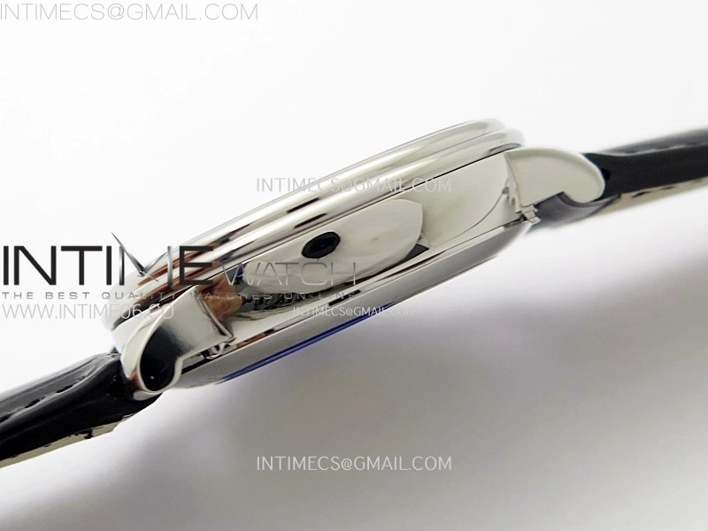 Villeret 6654 SS Complicated Function APSF 1:1 Best Edition White Dial on Leather Strap A6654