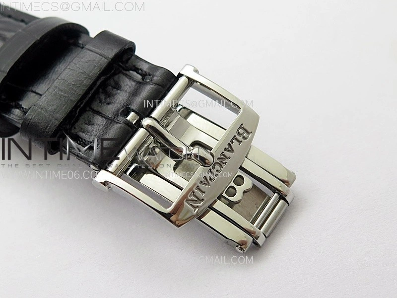 Villeret 6654 SS Complicated Function APSF 1:1 Best Edition White Dial on Leather Strap A6654