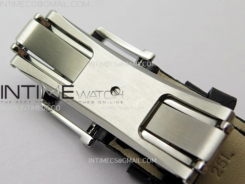 Villeret 6654 SS Complicated Function APSF 1:1 Best Edition White Dial on Leather Strap A6654