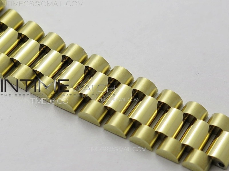 DateJust 31mm 278274 YG GMF Best Edition Green Flowers Crystals Dial on YG President Bracelet A2824