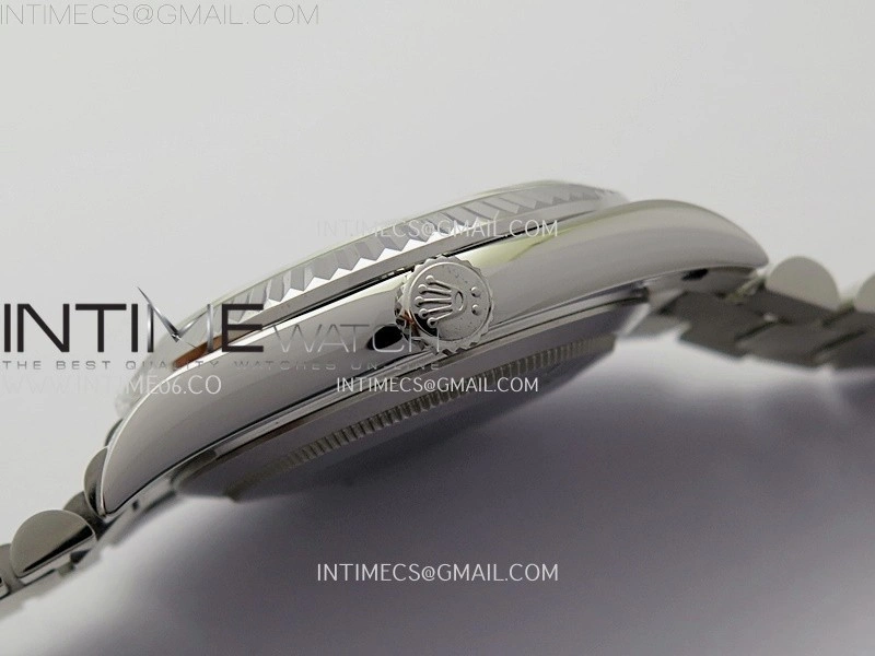 Day Date 228239 40mm KF 1:1 Best Edition Silver Dial Crystal Markers On President Bracelet SA3255