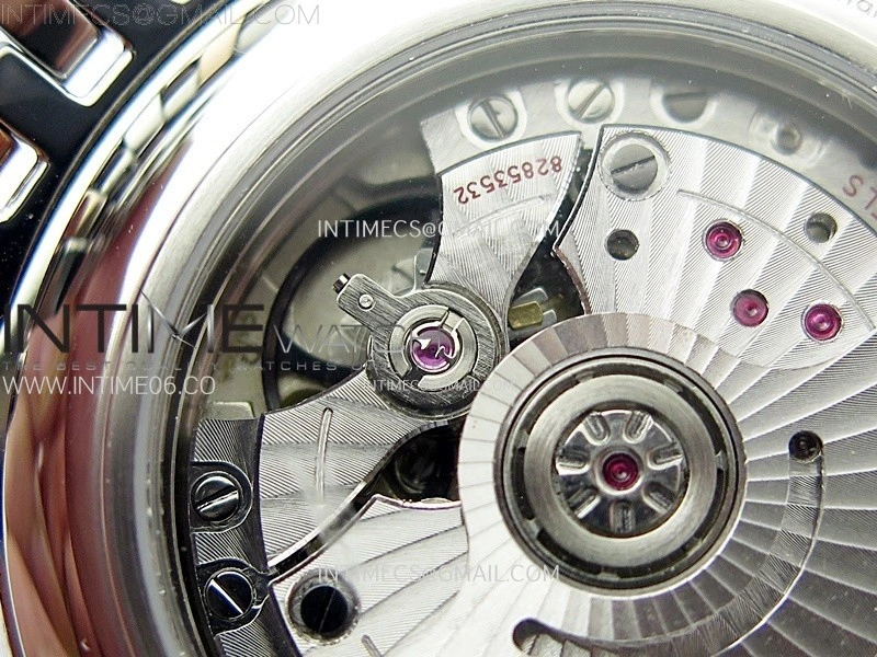 De Ville 40mm SS RG GTF 1:1 Best Edition Silver Gray Dial RG Markers on SS RG Bracelet A8000