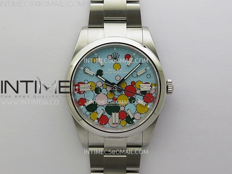 Oyster Perpetual 41mm 124300 904L VSF 1:1 Best Edition Celebration Dial on 904L SS Bracelet VS3230