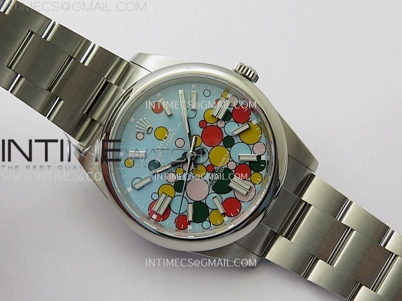 Oyster Perpetual 41mm 124300 904L VSF 1:1 Best Edition Celebration Dial on 904L SS Bracelet VS3230