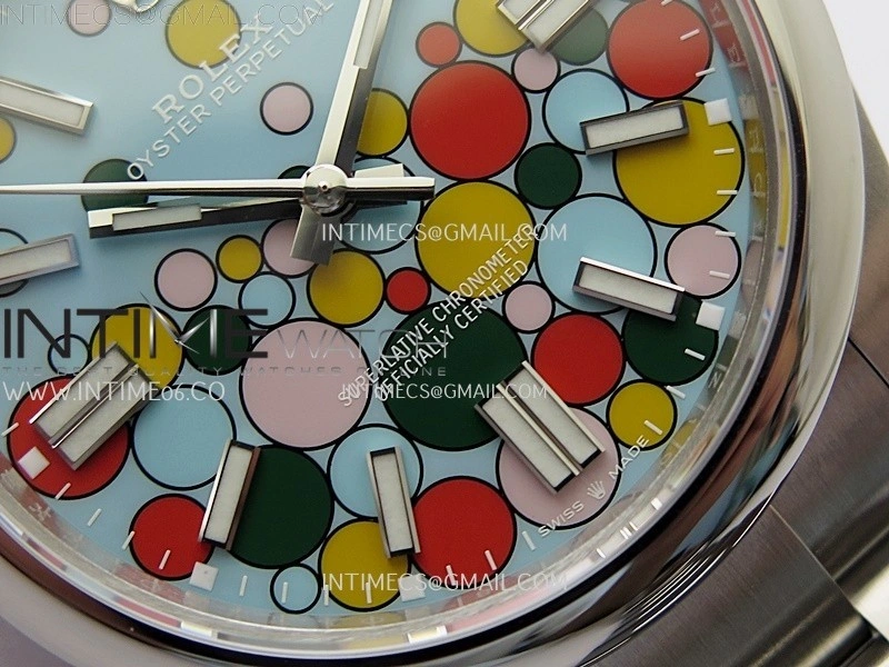 Oyster Perpetual 41mm 124300 904L VSF 1:1 Best Edition Celebration Dial on 904L SS Bracelet VS3230