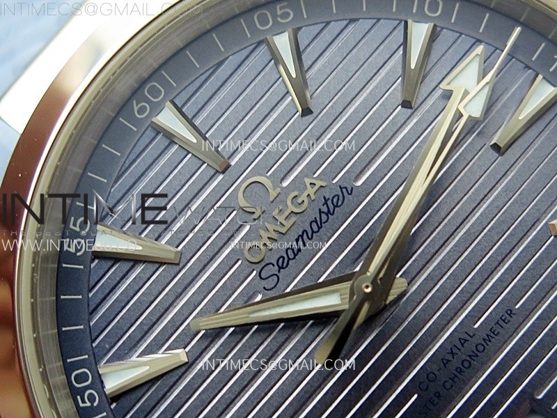 Aqua Terra 41mm VSF 1:1 Best Edition Summer Blue Dial on Blue Rubber Strap A8900 Super Clone