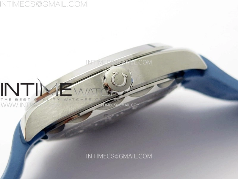 Aqua Terra 41mm VSF 1:1 Best Edition Summer Blue Dial on Blue Rubber Strap A8900 Super Clone