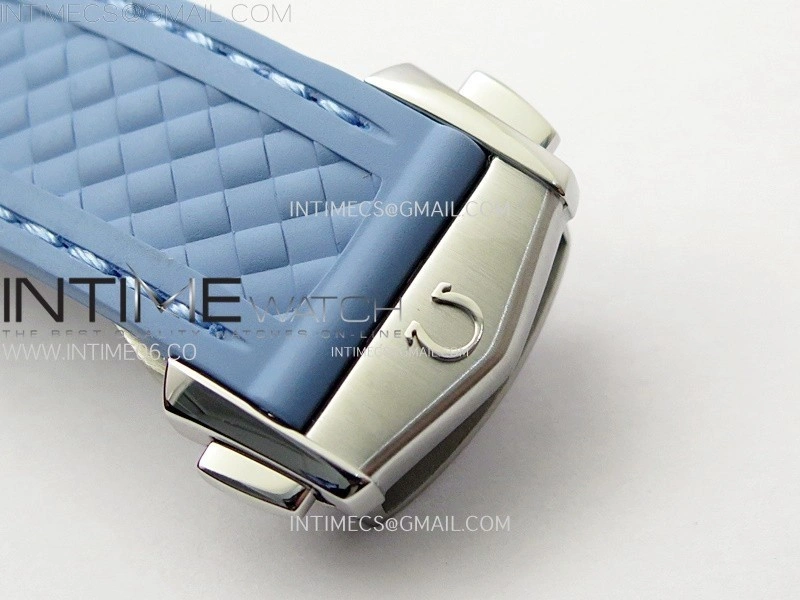 Aqua Terra 41mm VSF 1:1 Best Edition Summer Blue Dial on Blue Rubber Strap A8900 Super Clone