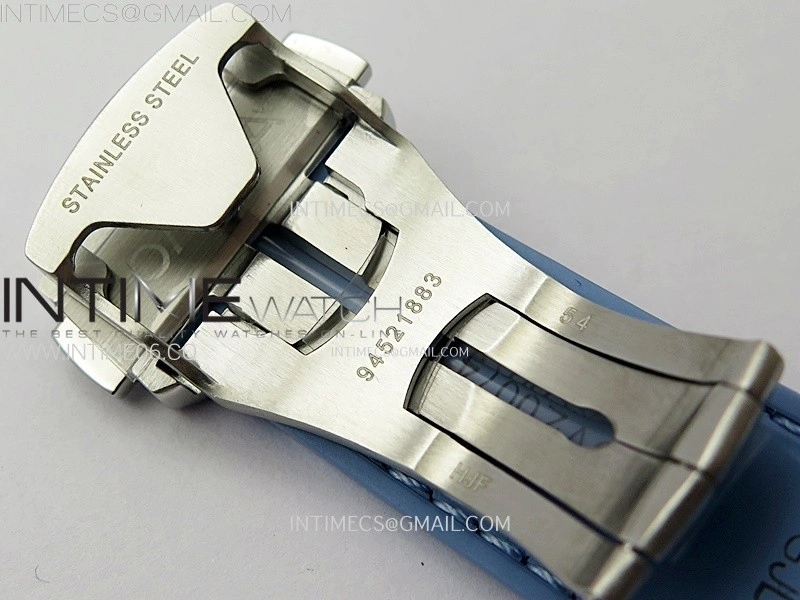 Aqua Terra 41mm VSF 1:1 Best Edition Summer Blue Dial on Blue Rubber Strap A8900 Super Clone
