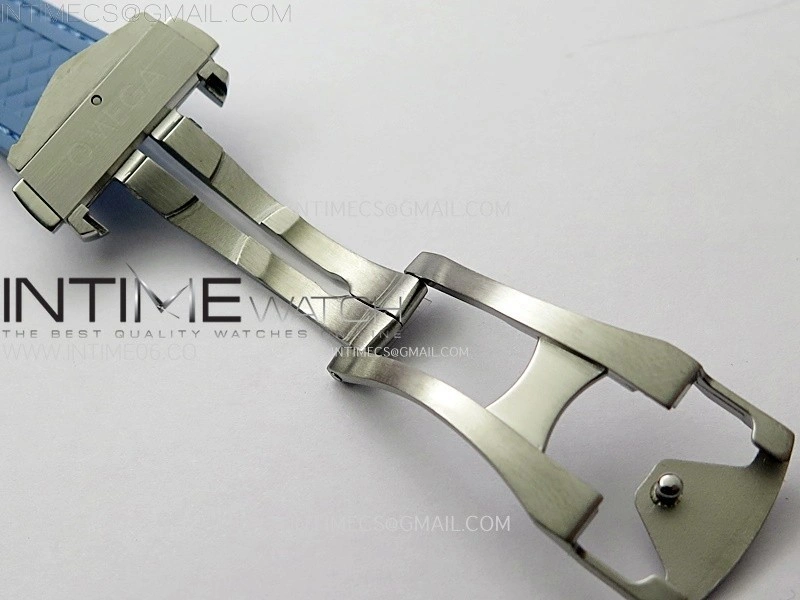 Aqua Terra 41mm VSF 1:1 Best Edition Summer Blue Dial on Blue Rubber Strap A8900 Super Clone