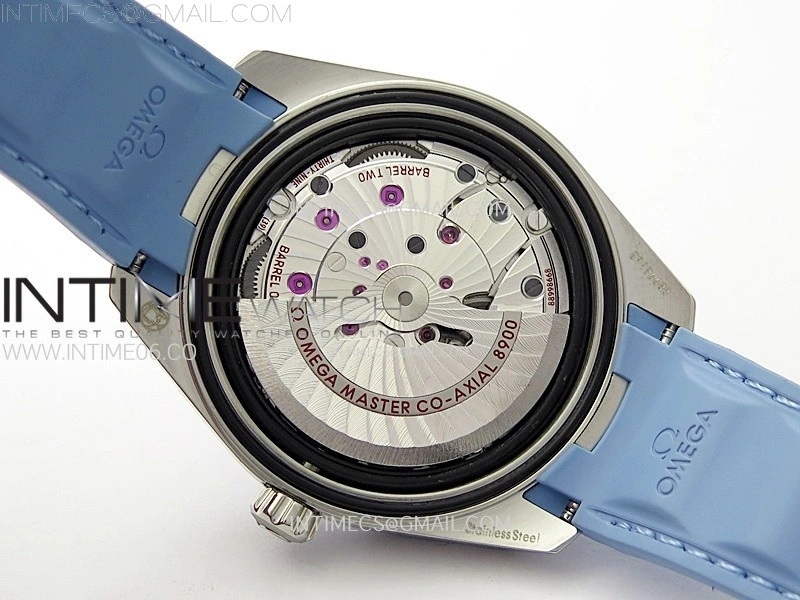 Aqua Terra 41mm VSF 1:1 Best Edition Summer Blue Dial on Blue Rubber Strap A8900 Super Clone