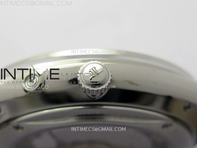 Master Ultra Thin Moon 1368420 SS ZF 1:1 Best Edition White Dial on Black Leather Strap V3 SA925 Super Clone
