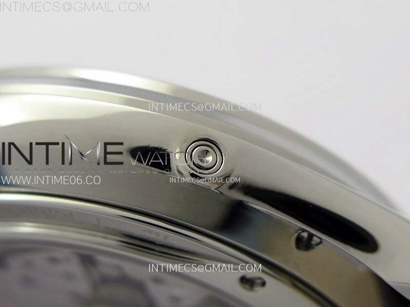 Master Ultra Thin Moon 1368420 SS ZF 1:1 Best Edition White Dial on Black Leather Strap V3 SA925 Super Clone