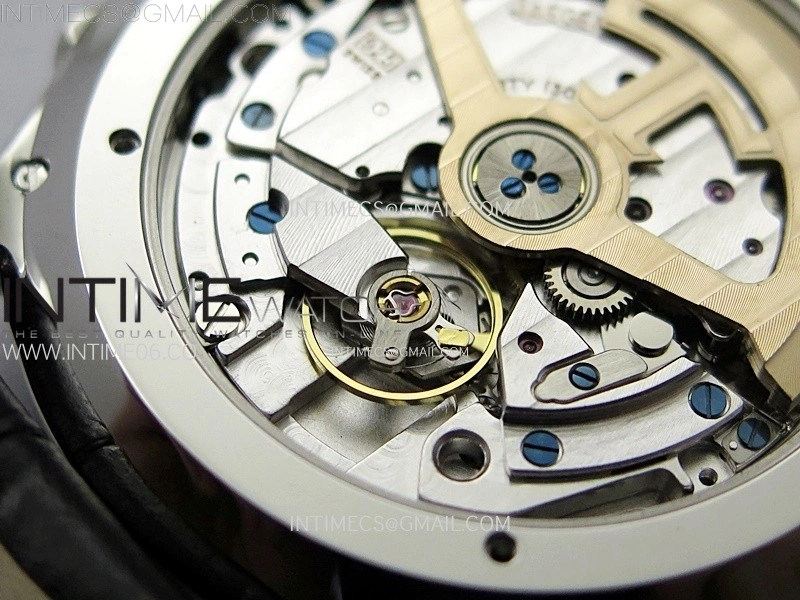 Master Ultra Thin Moon 1368420 SS ZF 1:1 Best Edition White Dial on Black Leather Strap V3 SA925 Super Clone
