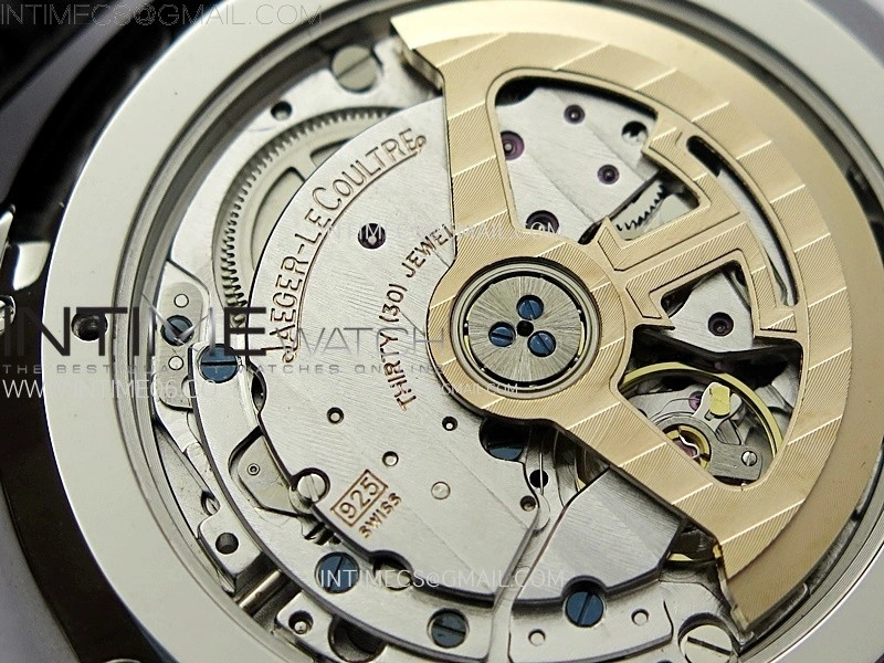 Master Ultra Thin Moon 1368420 SS ZF 1:1 Best Edition White Dial on Black Leather Strap V3 SA925 Super Clone