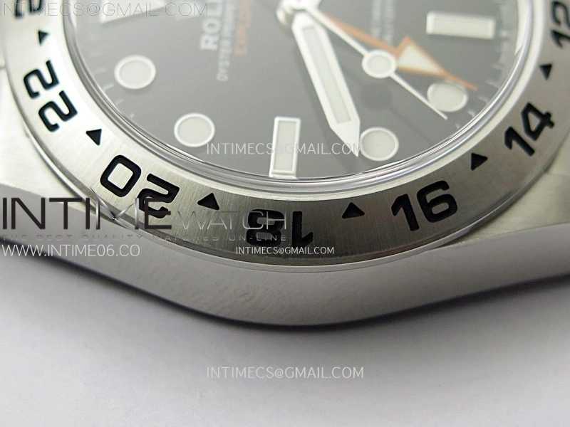 Explorer II 42mm 226570 904L SS C+F 1:1 Best Edition Black Dial on Bracelet Super Clone VR3285