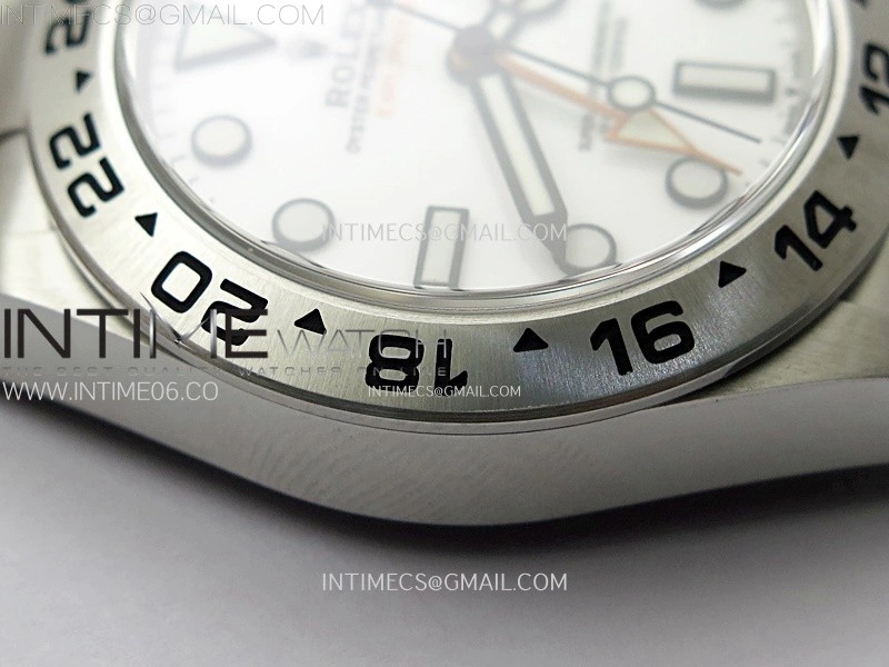 Explorer II 42mm 226570 904L SS C+F 1:1 Best Edition White Dial on Bracelet Super Clone VR3285