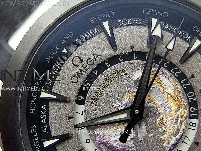 Aqua Terra 150M 43mm 24 Ti VSF 1:1 Best Edition Gray Dial on Black Rubber Strap A8938 Super Clone