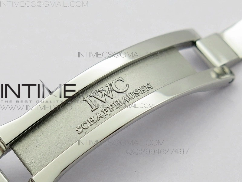 Portuguese IW371445 ZF V3 1:1 Best Edition SS White Dial RG Markers on Brown Leather Strap A79350