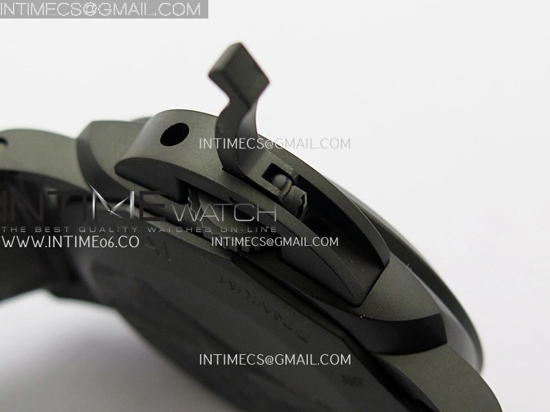 PAM1467 44mm GMT DLC VSF 1:1 Best Edition Gray Ombre Dial On Gray Nylon Strap Asian P9010