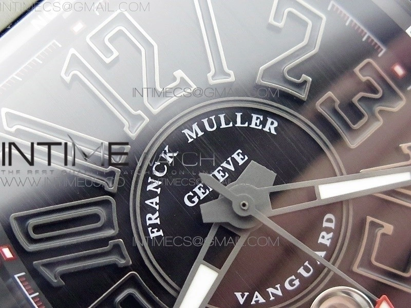 Vanguard V45 All Black DLC ZF 1:1 Best Edition Black Dial on Black Rubber Strap MIYOTA 9015