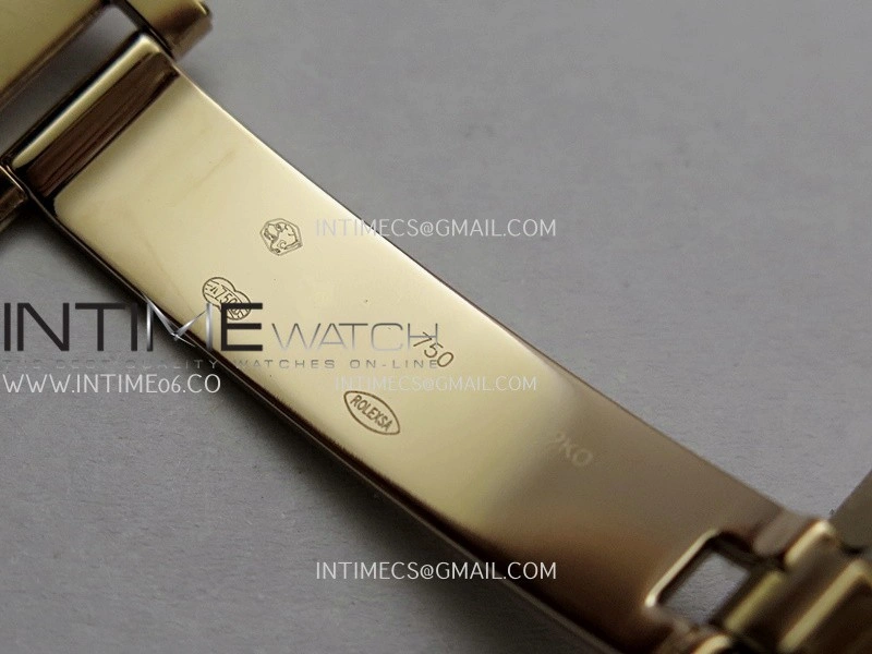 Day Date 128345 RG Gain Weight KF 1:1 Silver Dial T Diamond Marker On President Bracelet A2836