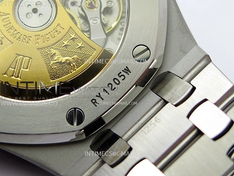 Royal Oak 37mm 15450 SS ZF 1:1 Best Edition Silver Textured Dial on SS Bracelet SA3120 Super Clone