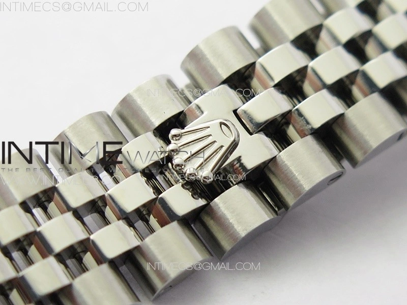 DateJust 31mm 278274 904L SS GMF Best Edition Blue Flowers Crystals Dial on 904L Jubilee Bracelet A2824