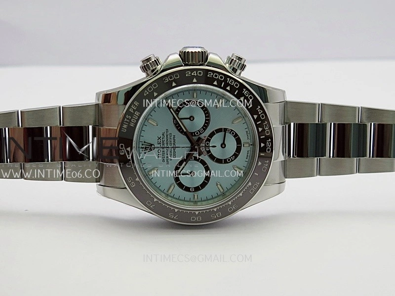 Daytona 126506 904L SS UFO 1:1 Best Edition Ice Blue Dial Stick Markers On 904L SS Bracelet UF4131