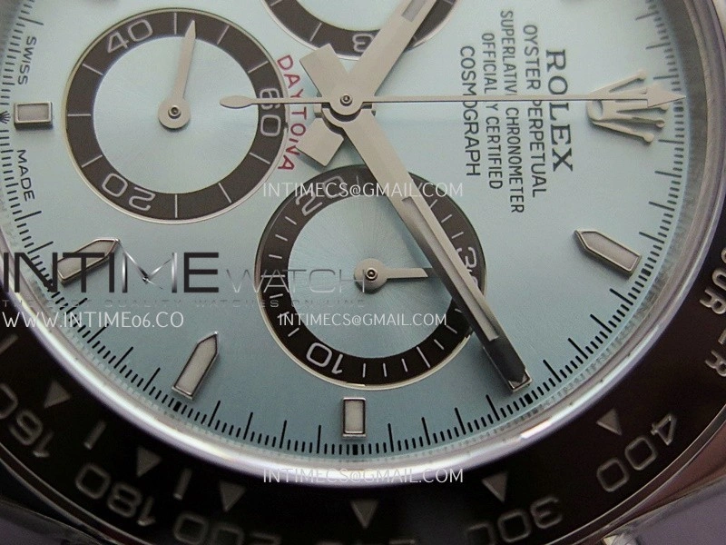Daytona 126506 904L SS UFO 1:1 Best Edition Ice Blue Dial Stick Markers On 904L SS Bracelet UF4131