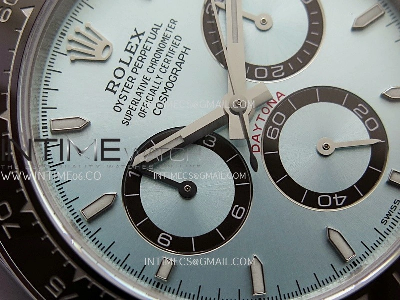 Daytona 126506 904L SS UFO 1:1 Best Edition Ice Blue Dial Stick Markers On 904L SS Bracelet UF4131