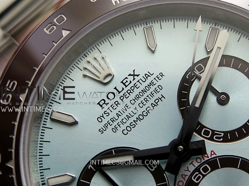 Daytona 126506 904L SS UFO 1:1 Best Edition Ice Blue Dial Stick Markers On 904L SS Bracelet UF4131