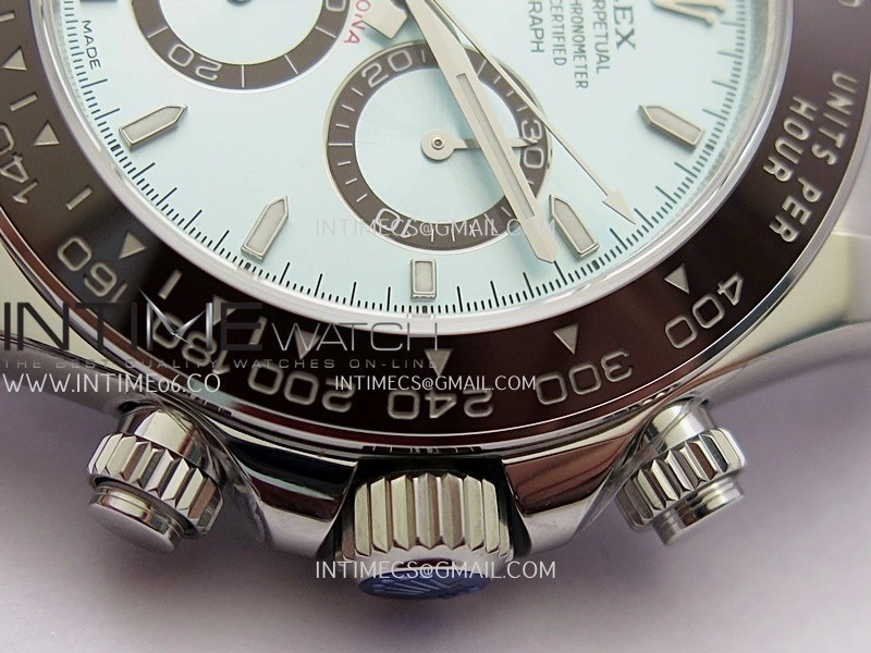Daytona 126506 904L SS UFO 1:1 Best Edition Ice Blue Dial Stick Markers On 904L SS Bracelet UF4131